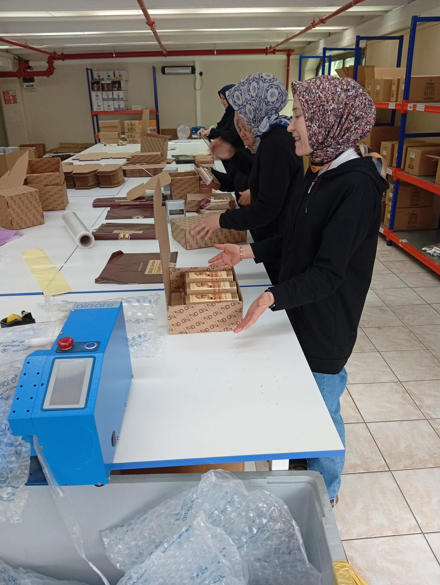 Kurukahveci Günlük Kargo Operasyonu